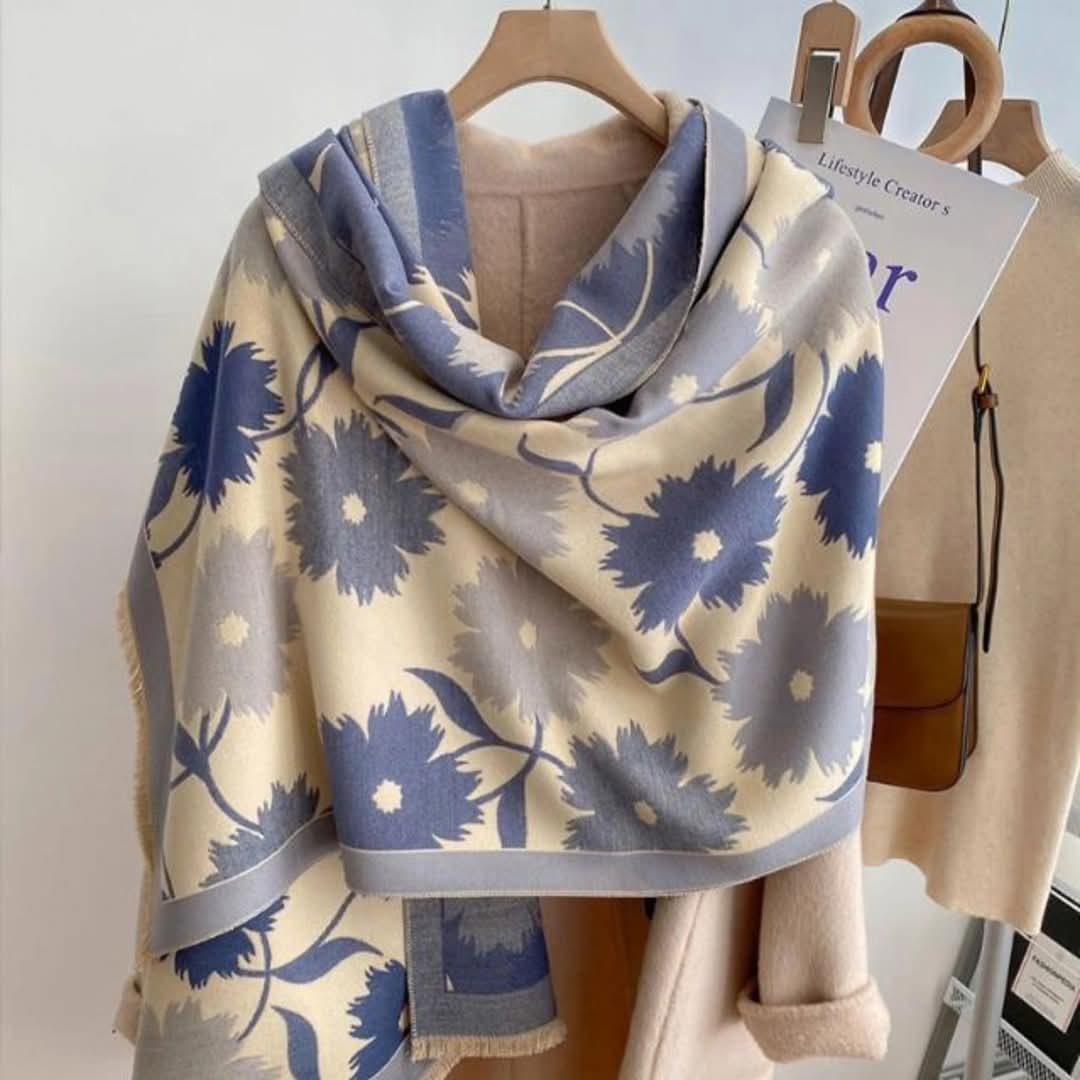 Floral Print Scarf