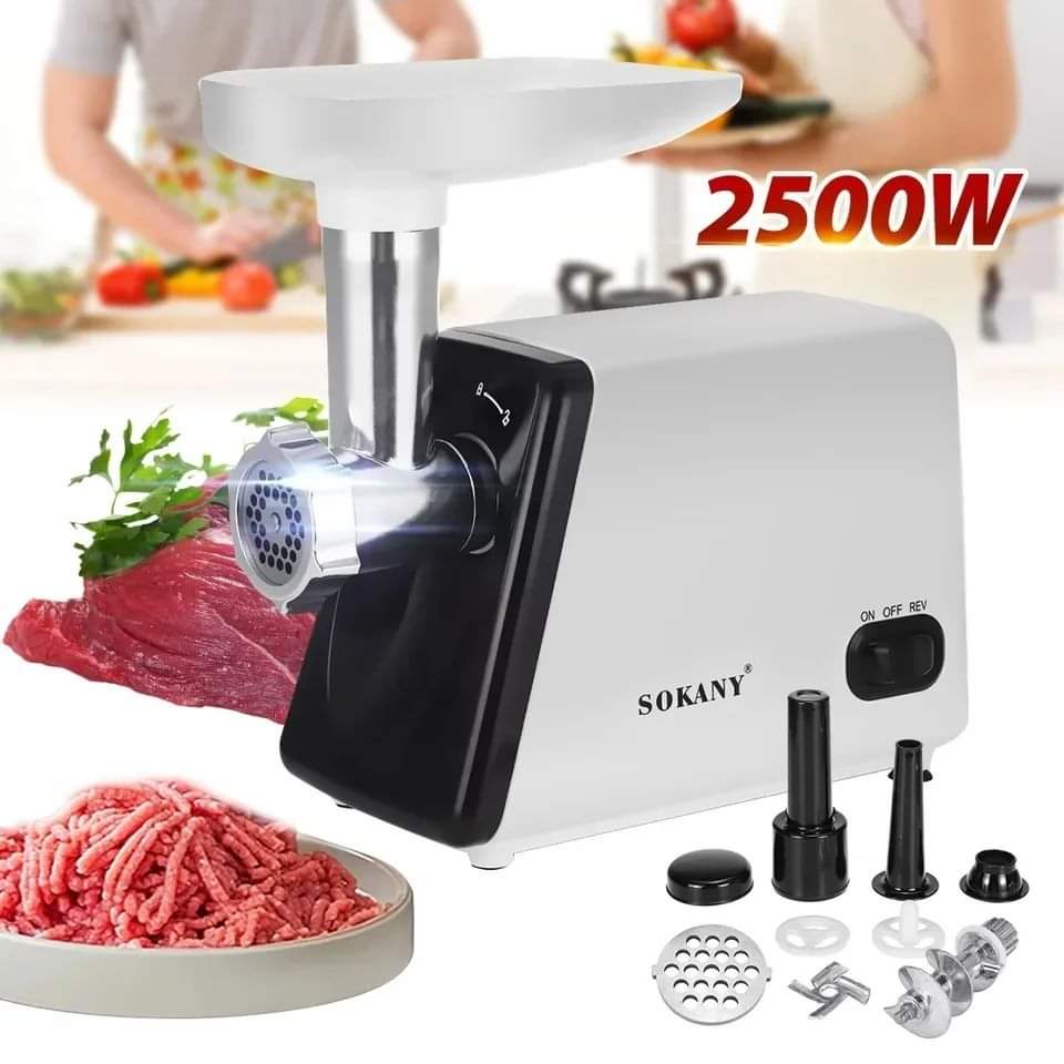 Sokany Electric Meat Mincer & Grinder 2500W