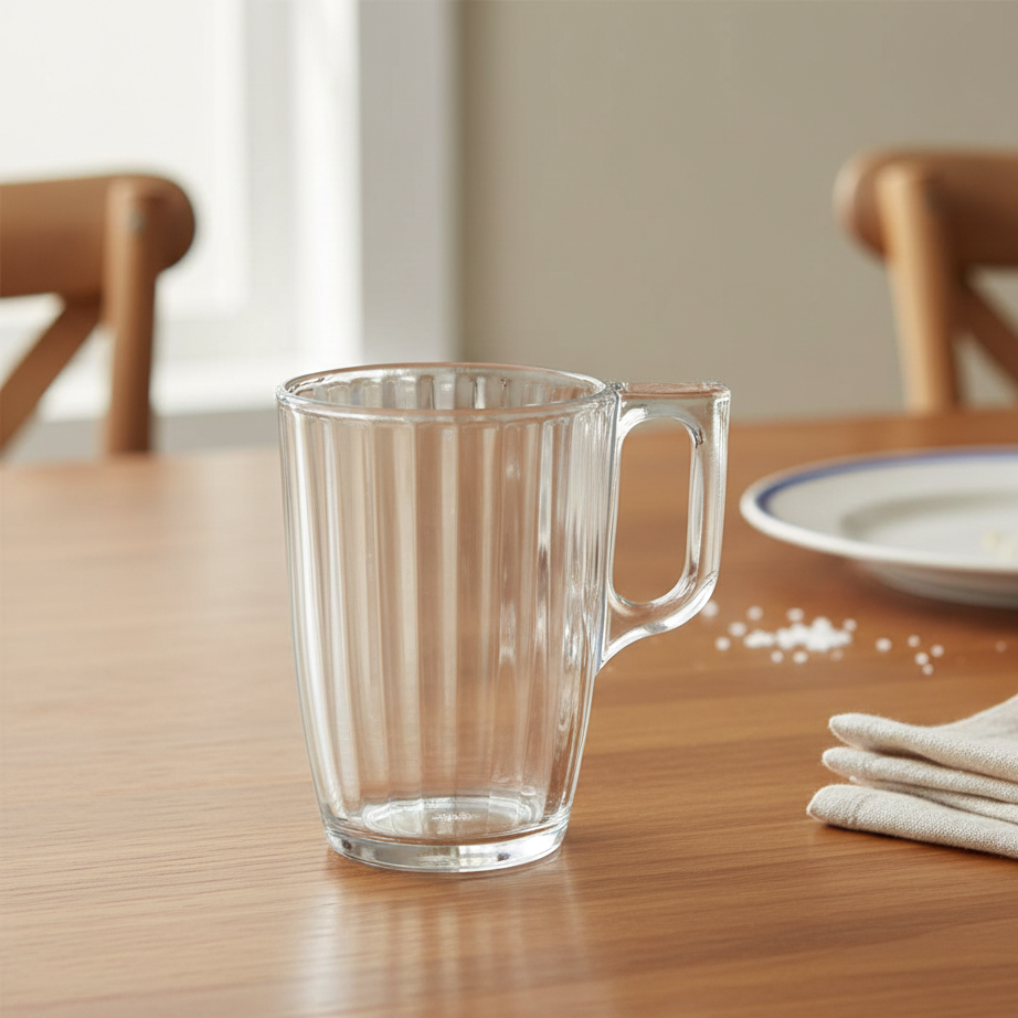 48pcs Luminarc Nuevo Clear Glass Mug 320ml – N1196