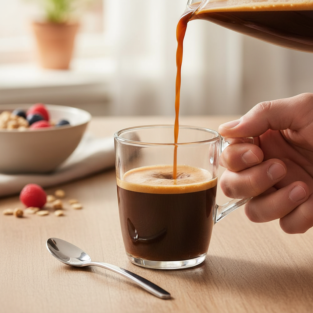 6pcs Arcoroc Voluto Espresso Cup 90ml Clear Glass – V8122