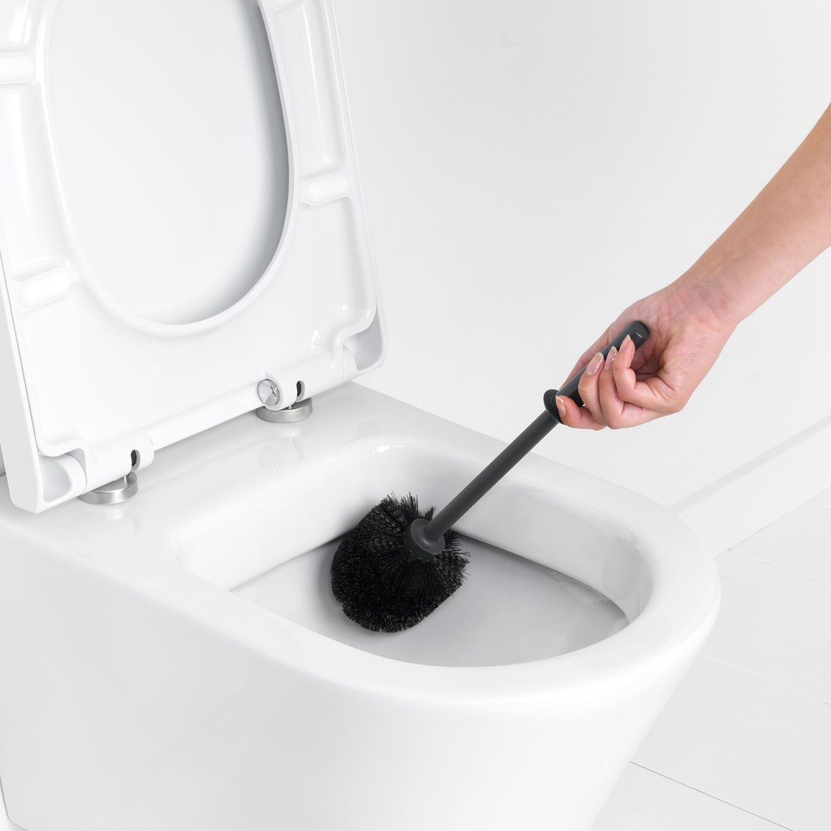 Brabantia Toilet Brush and Holder – Matte Black