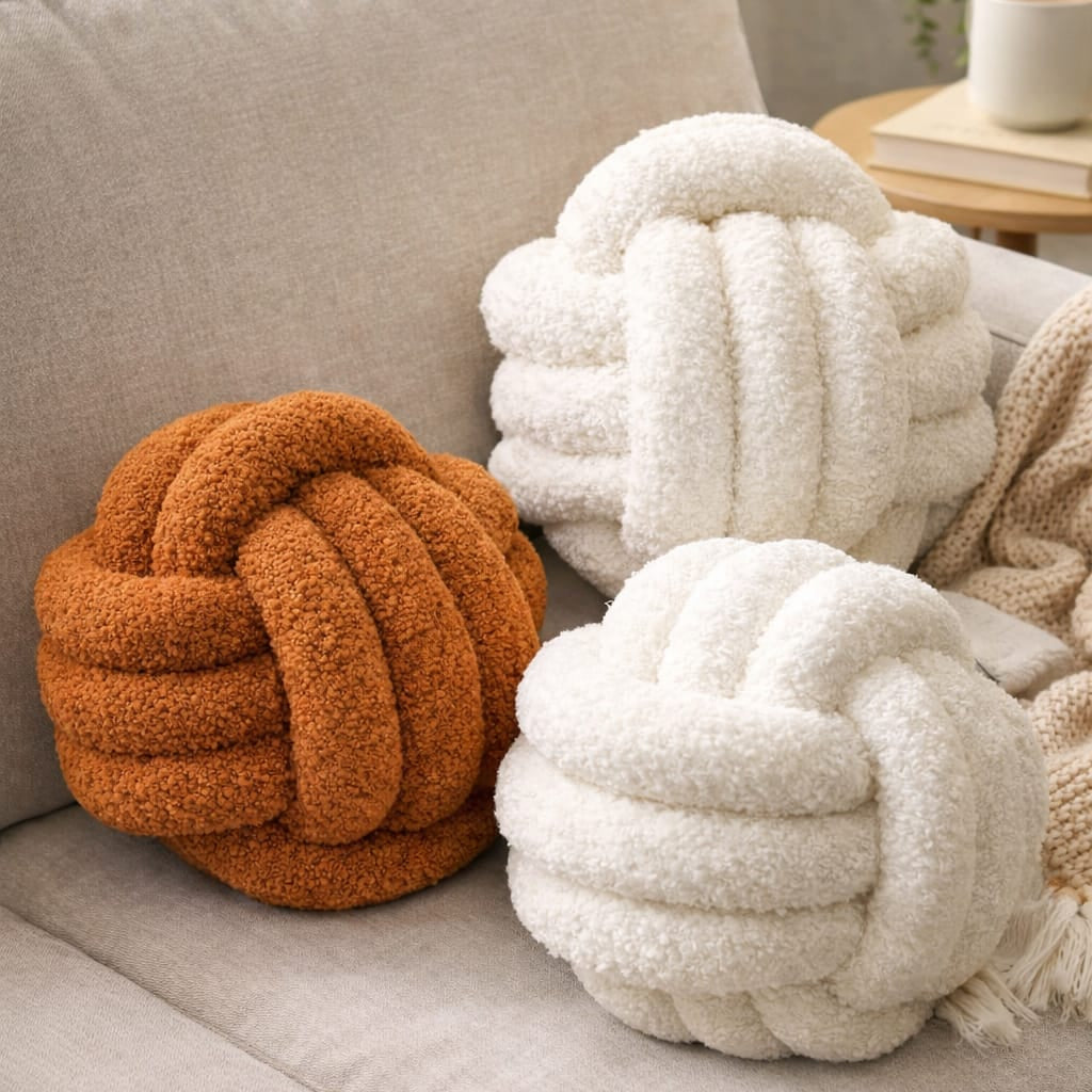 Knot Ball Pillow