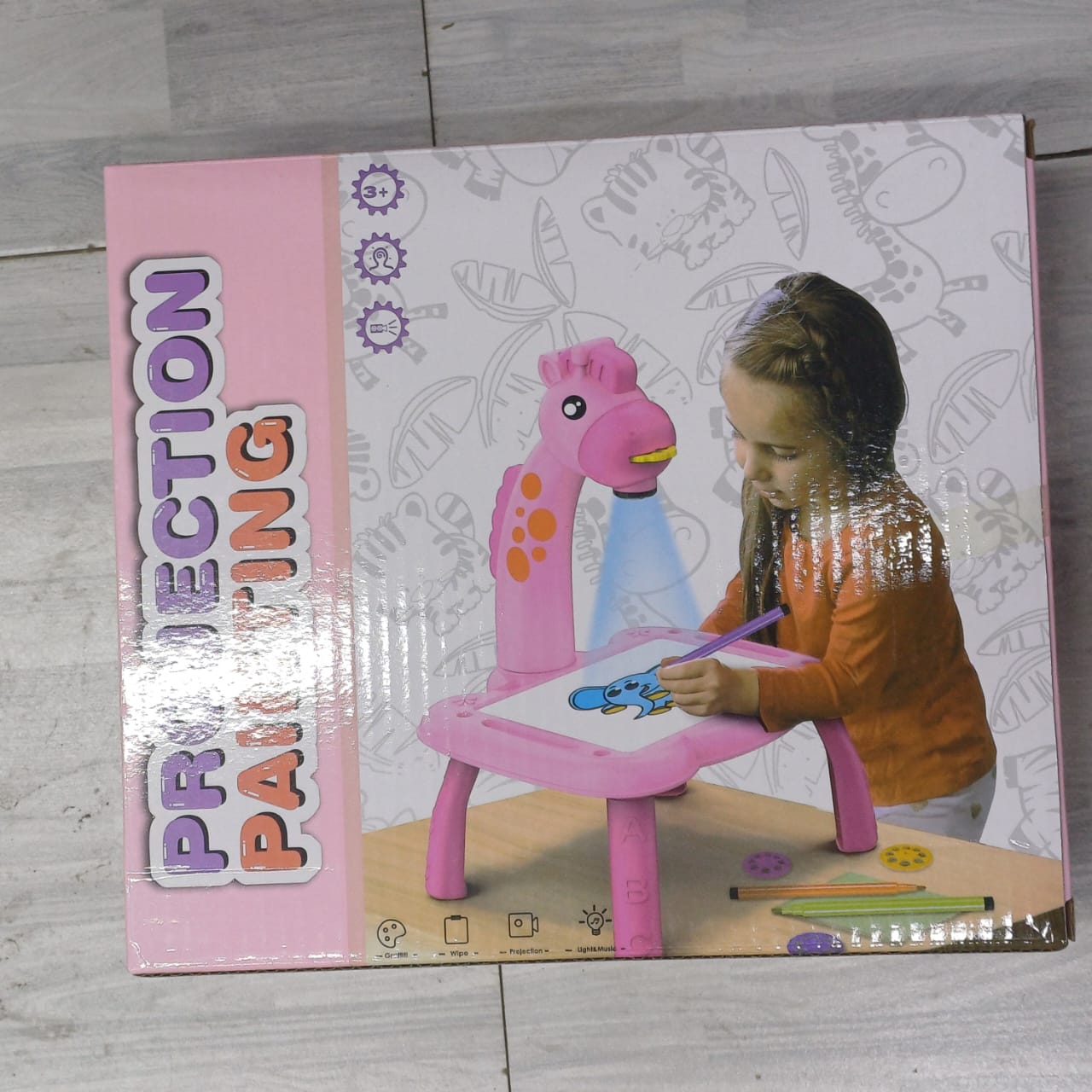 Drawing board projection