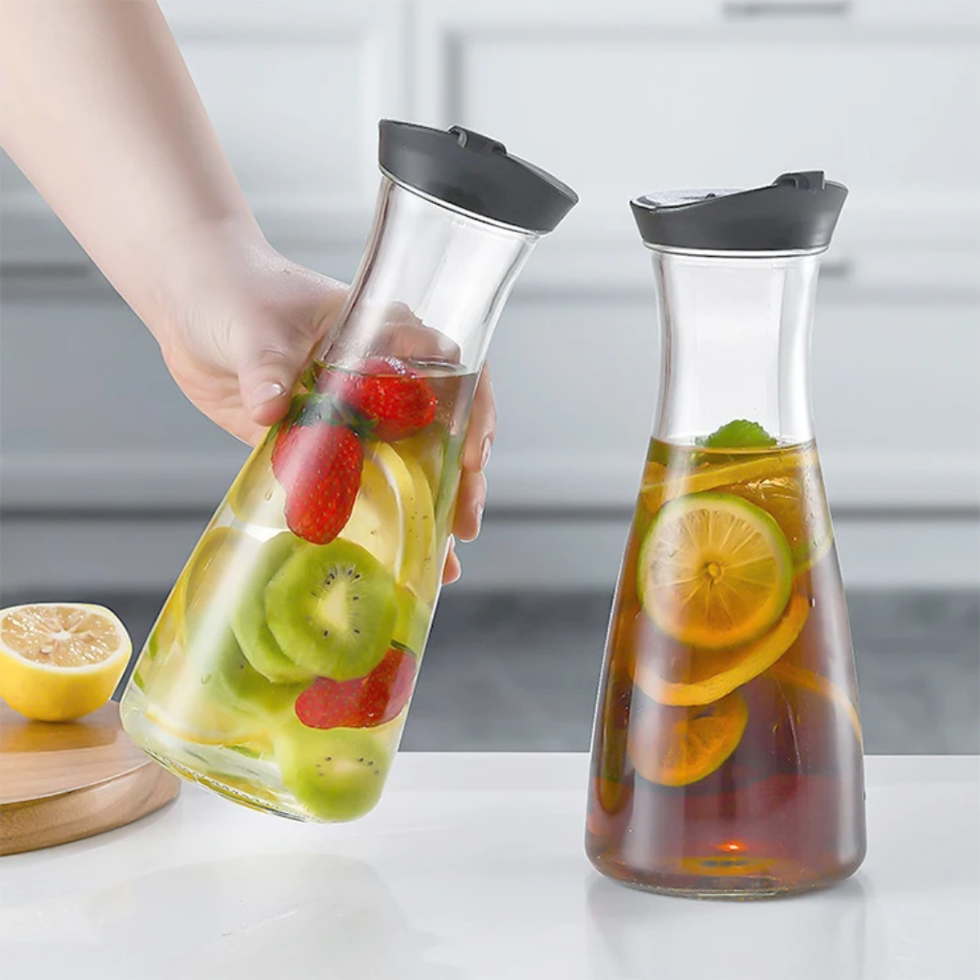 3 set glass water pitcher