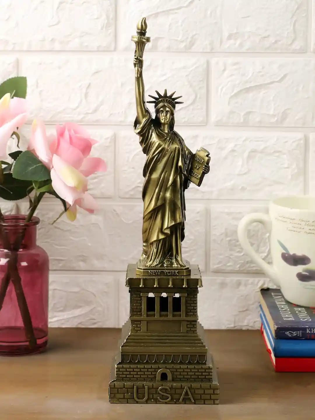 Gold Liberty Statue