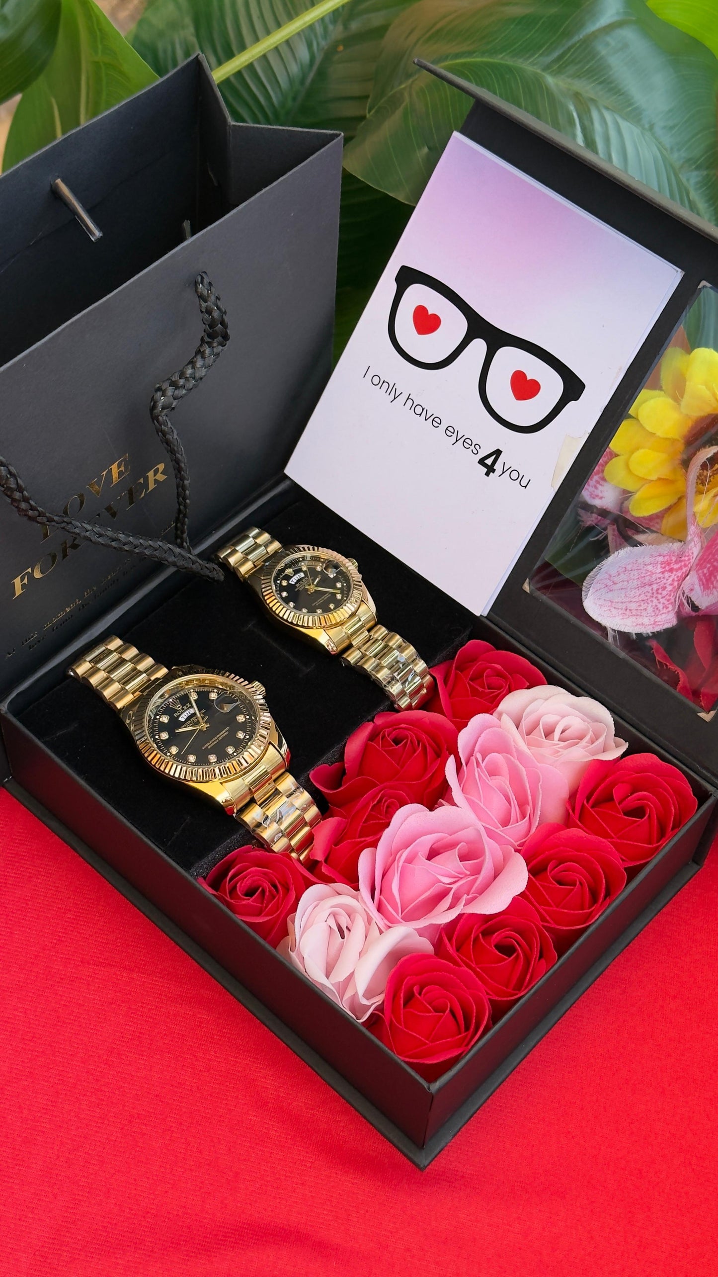 Couple Matching Watches Gift Set