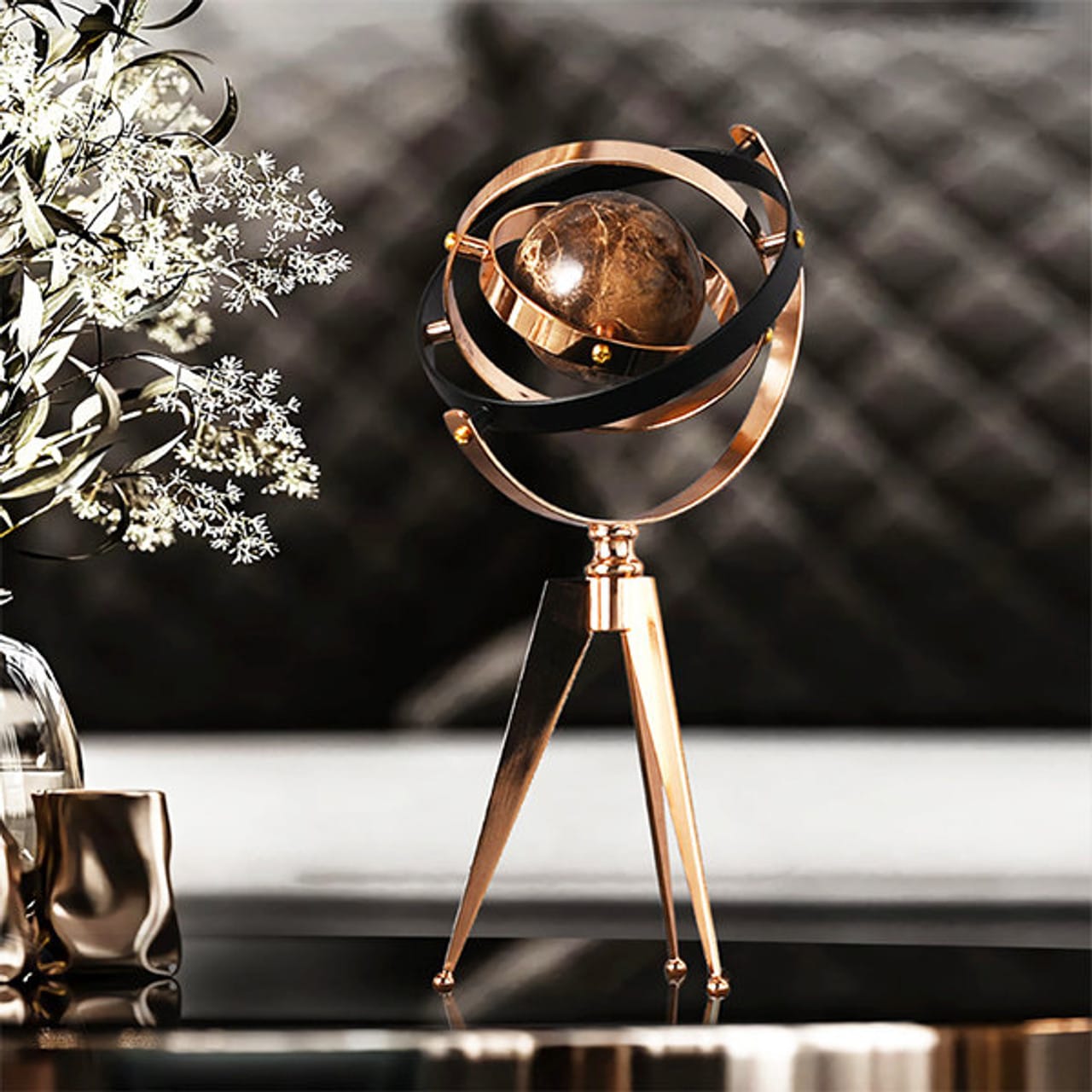 Antique Tripod Sculpture