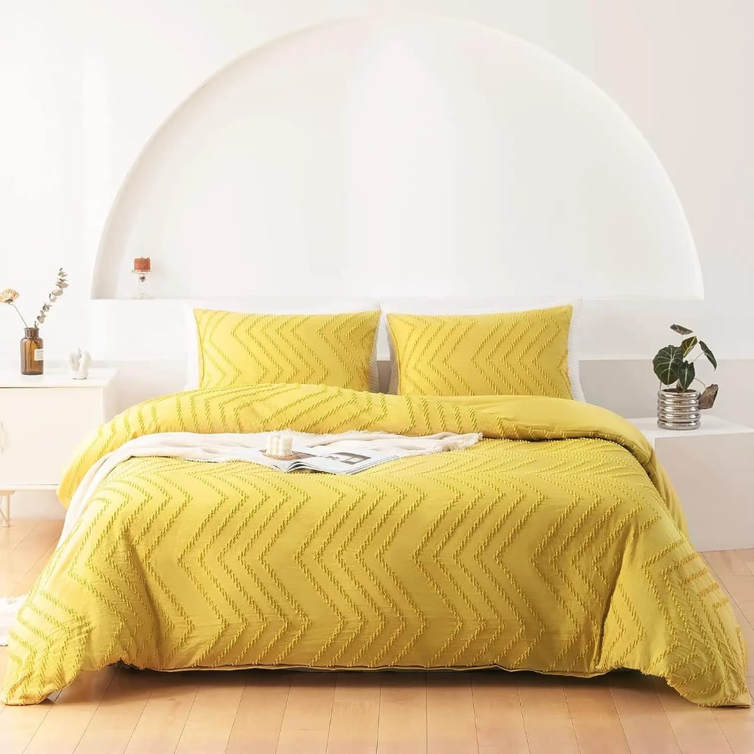 Tufted Duvet Cover Set 7x8