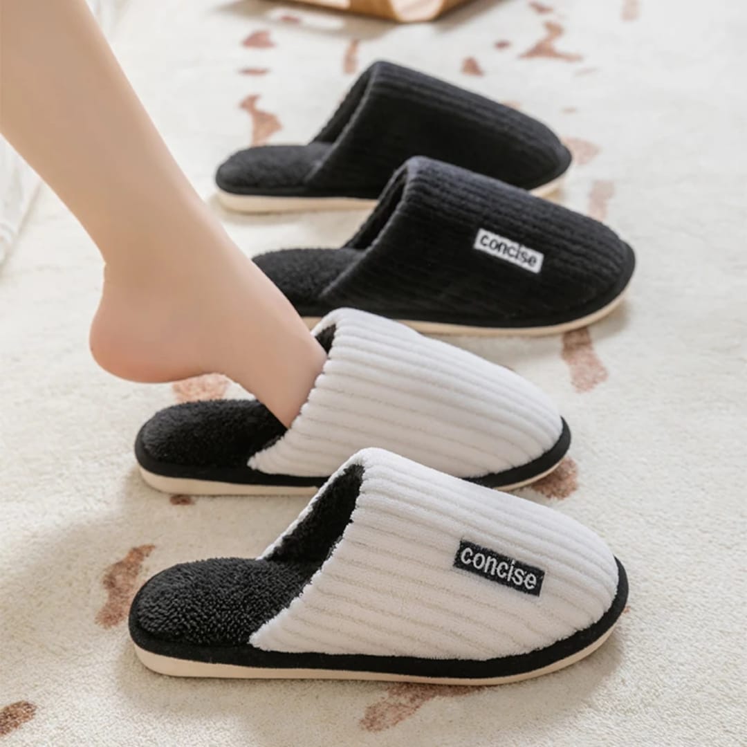 Winter Warm Plush Indoor Slides