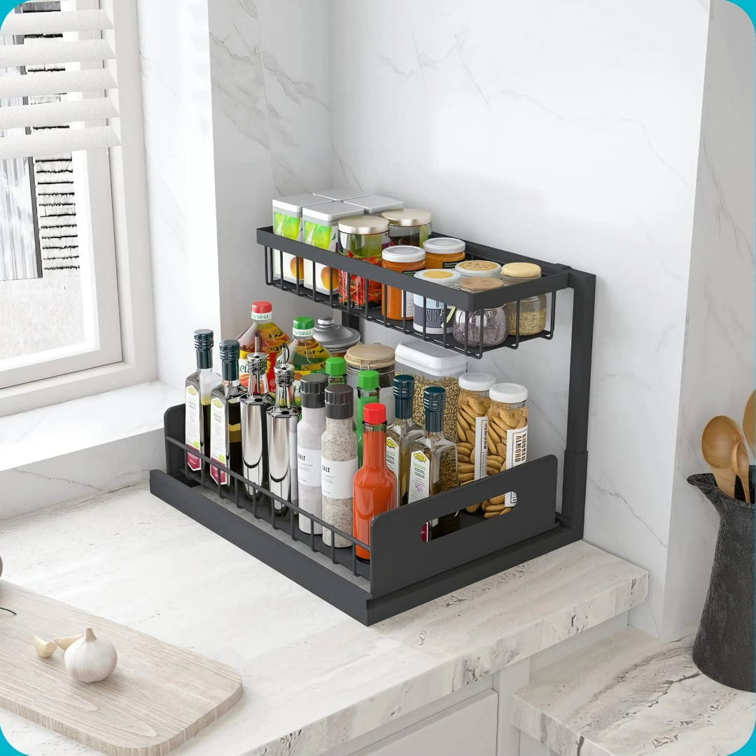 Multipurpose Organizer With Slide Rails
