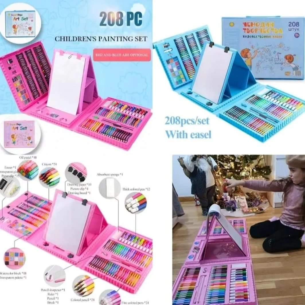 208pc Coloring Set