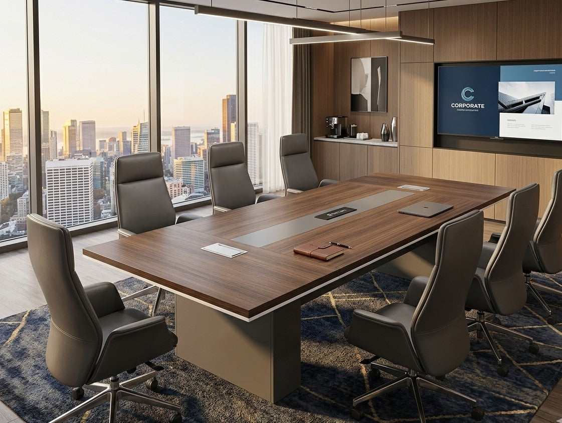 2.4m Executive Conference Boardroom Table