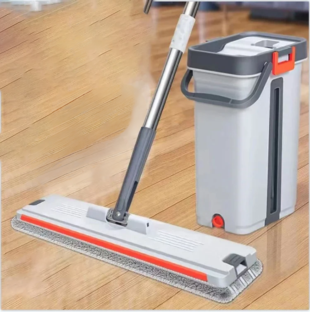 360° Rotating Hands-Free Mop