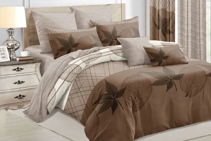 6×6 Duvet Cover Set With Matching Curtains