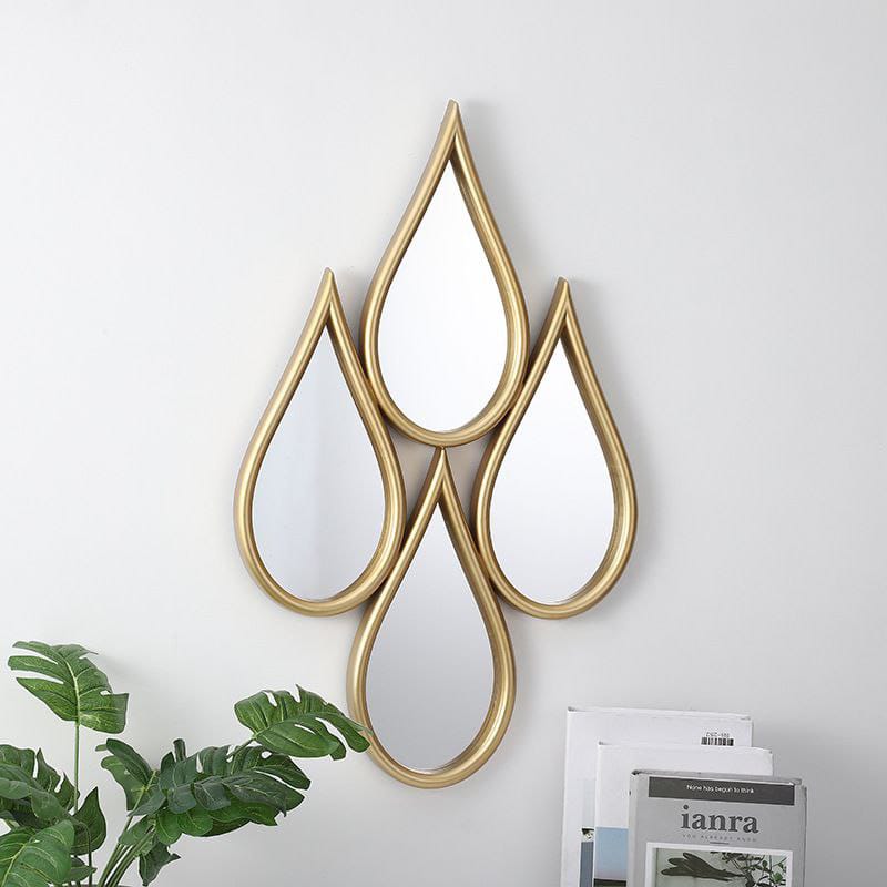 Nordic Decor Tear Drop Mirror