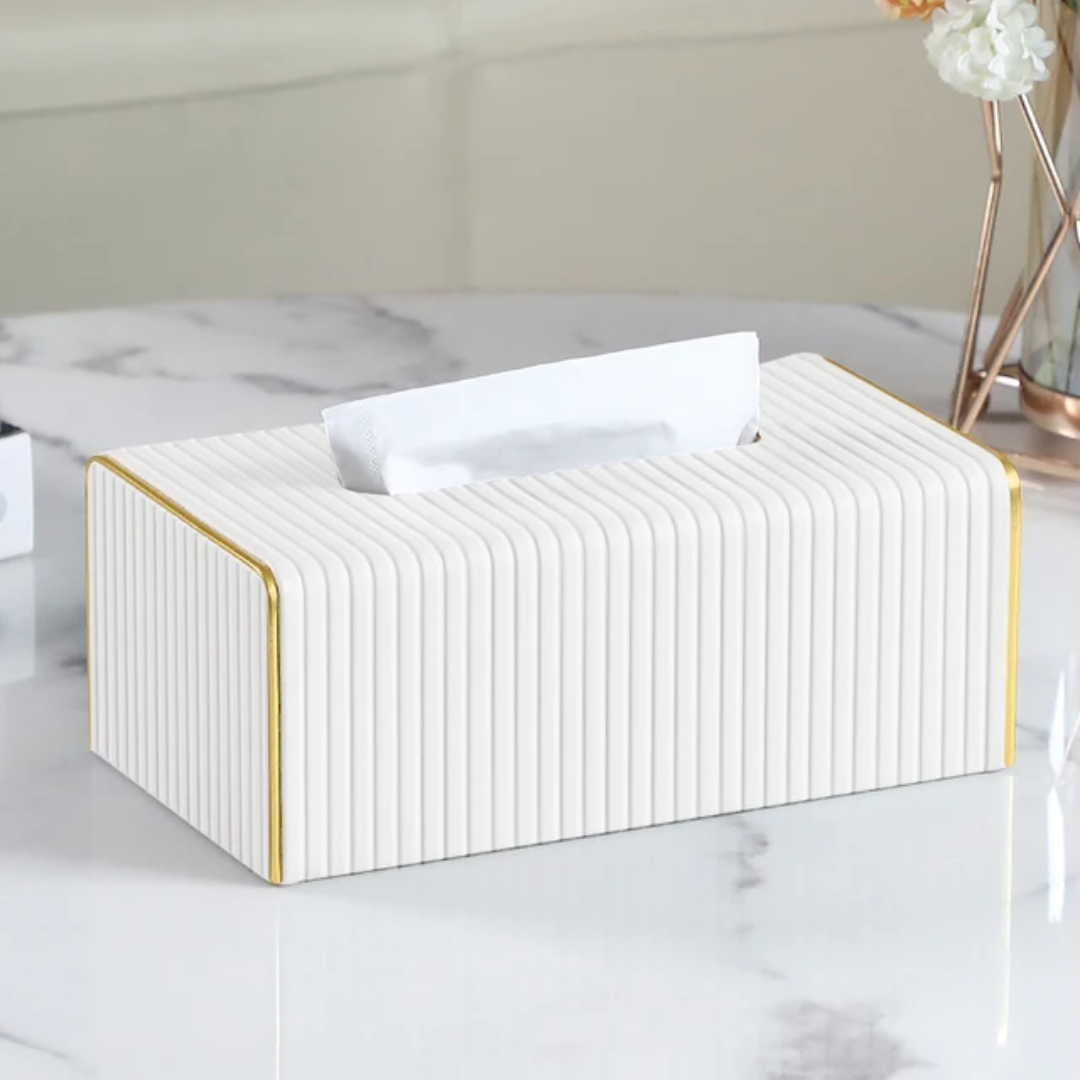 Leather Tissue/ Serviette Holder