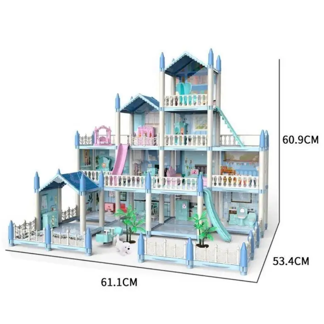 213 Pcs Doll House