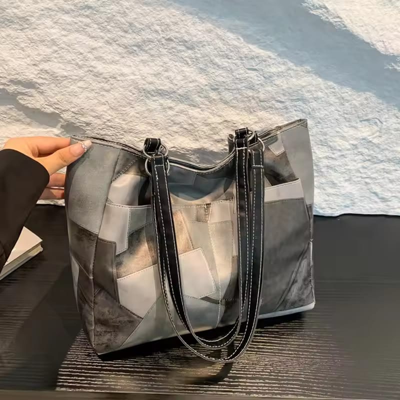 Geometry Pattern Shoulder Bag