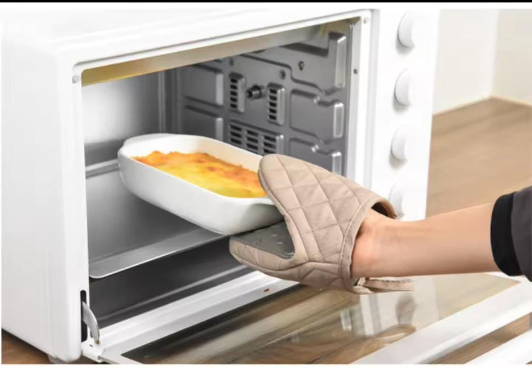 A Pair Silicone Double Oven Gloves