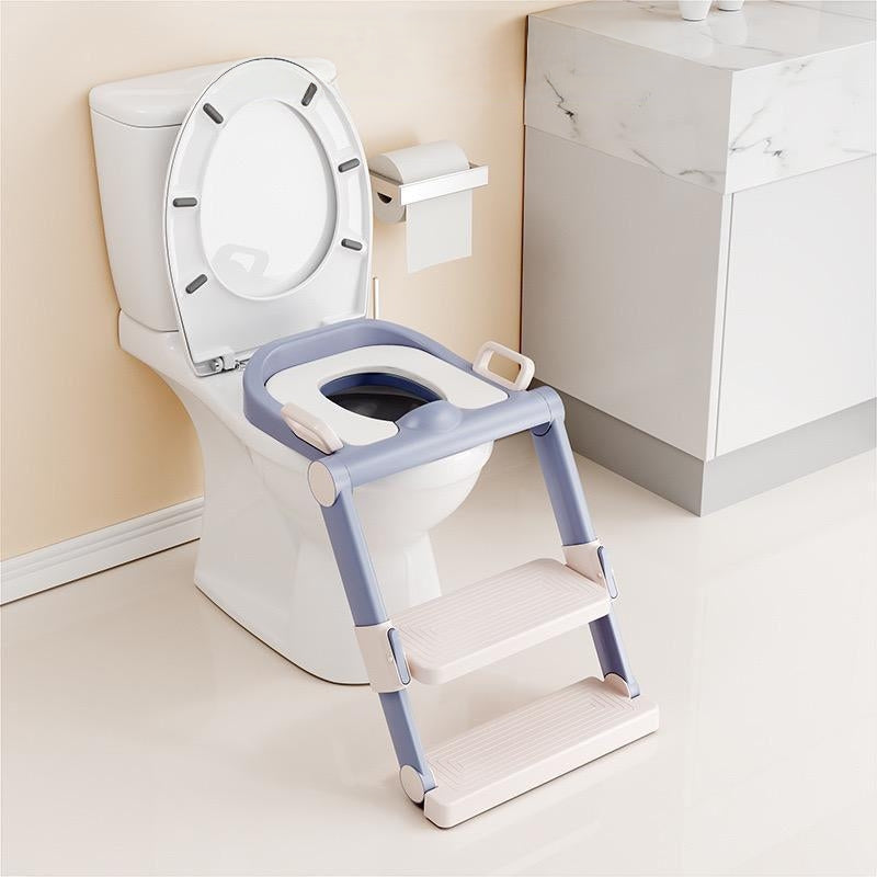 Kids Seat Toilet Trainer With Potty Ladder