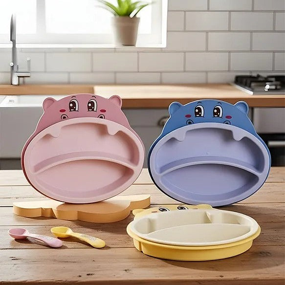 Hippo 5pcs Kids Tableware Set