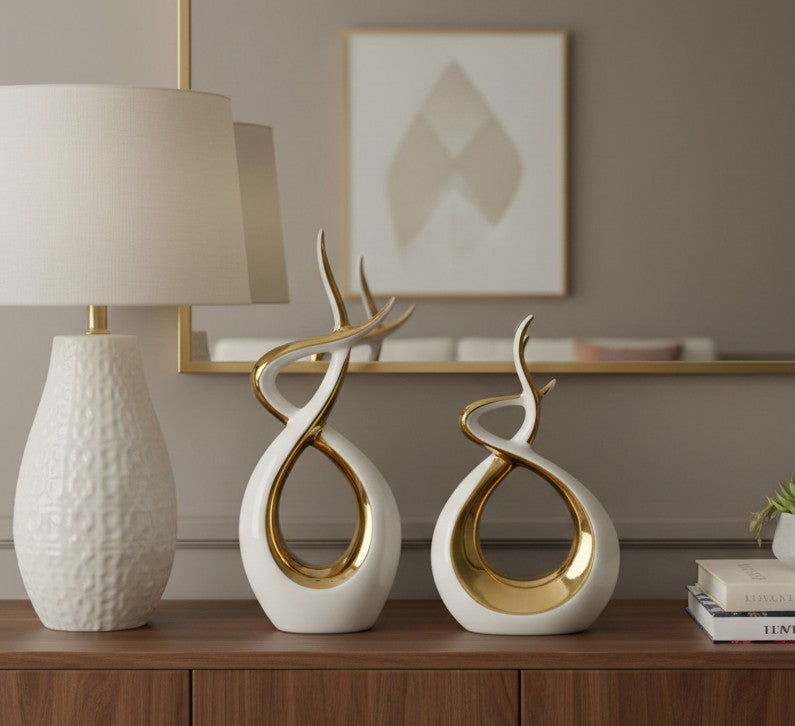 2pcs Ceramic Decoration Ornaments