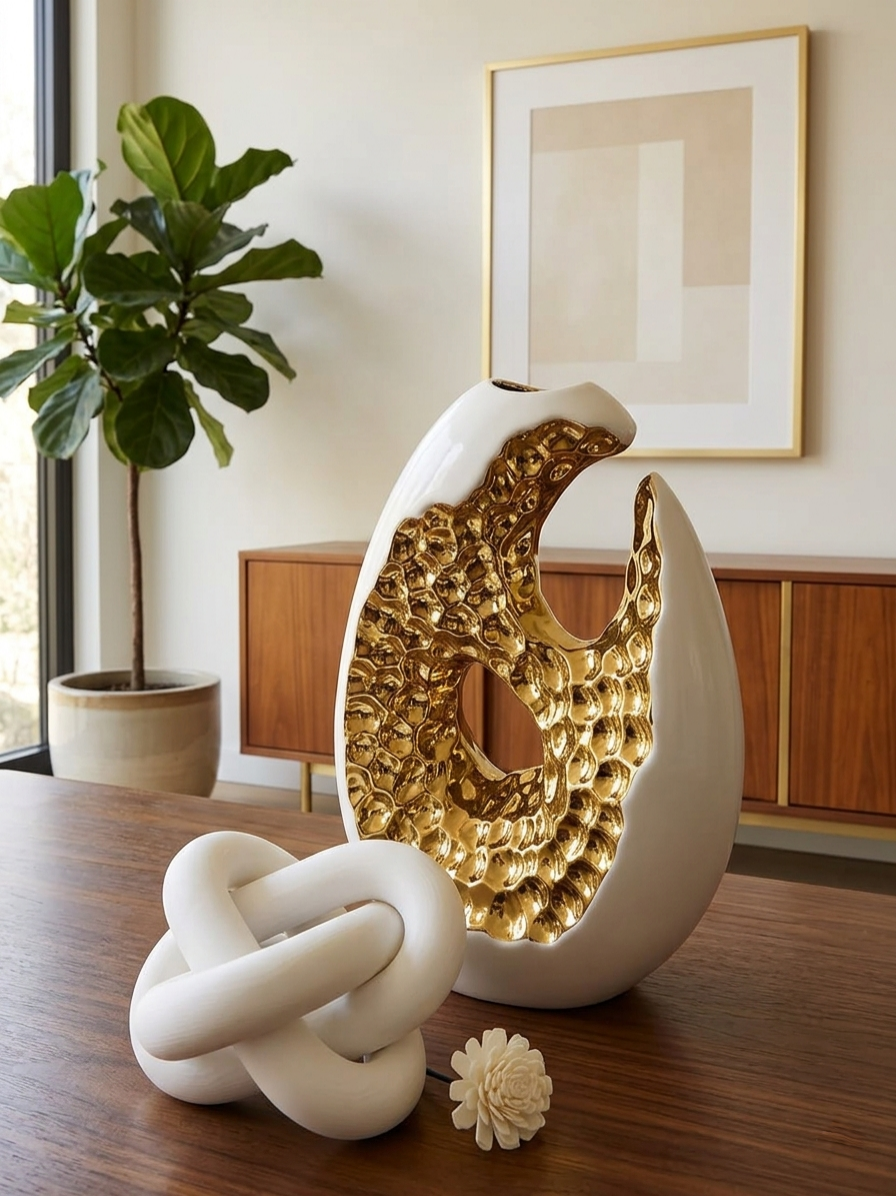 Ceramic Centerpiece Décor