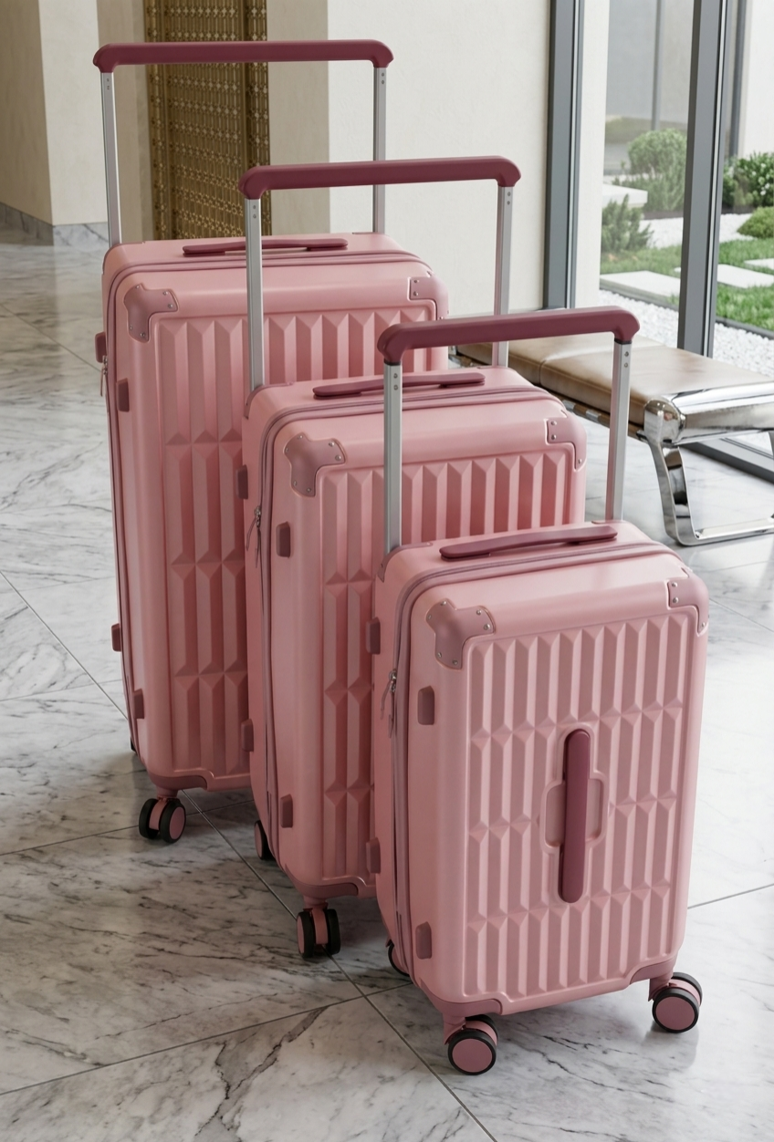 3-In-1 Unbreakable Suitcase Set