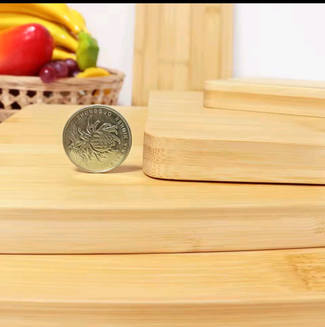 Heavy Duty Bamboo Chopping Board With Handle