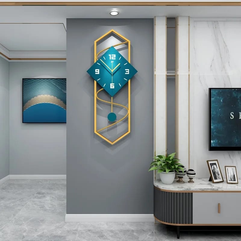 Large modern luxury wall clock CHS-1022-165 for stylish living room décor