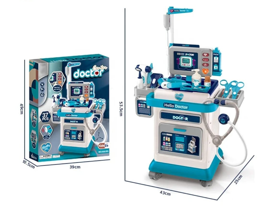37-Piece Kids Doctor Play Set