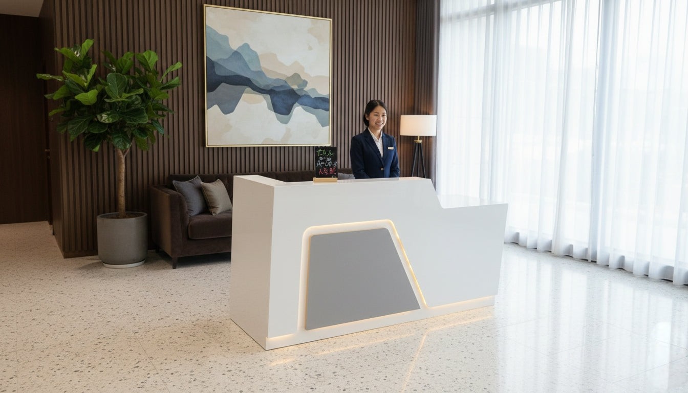 1.8M Reception Desk