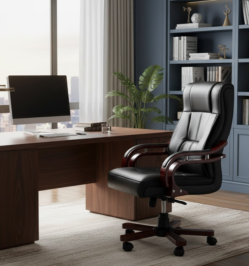 Executive Leather Office Chair