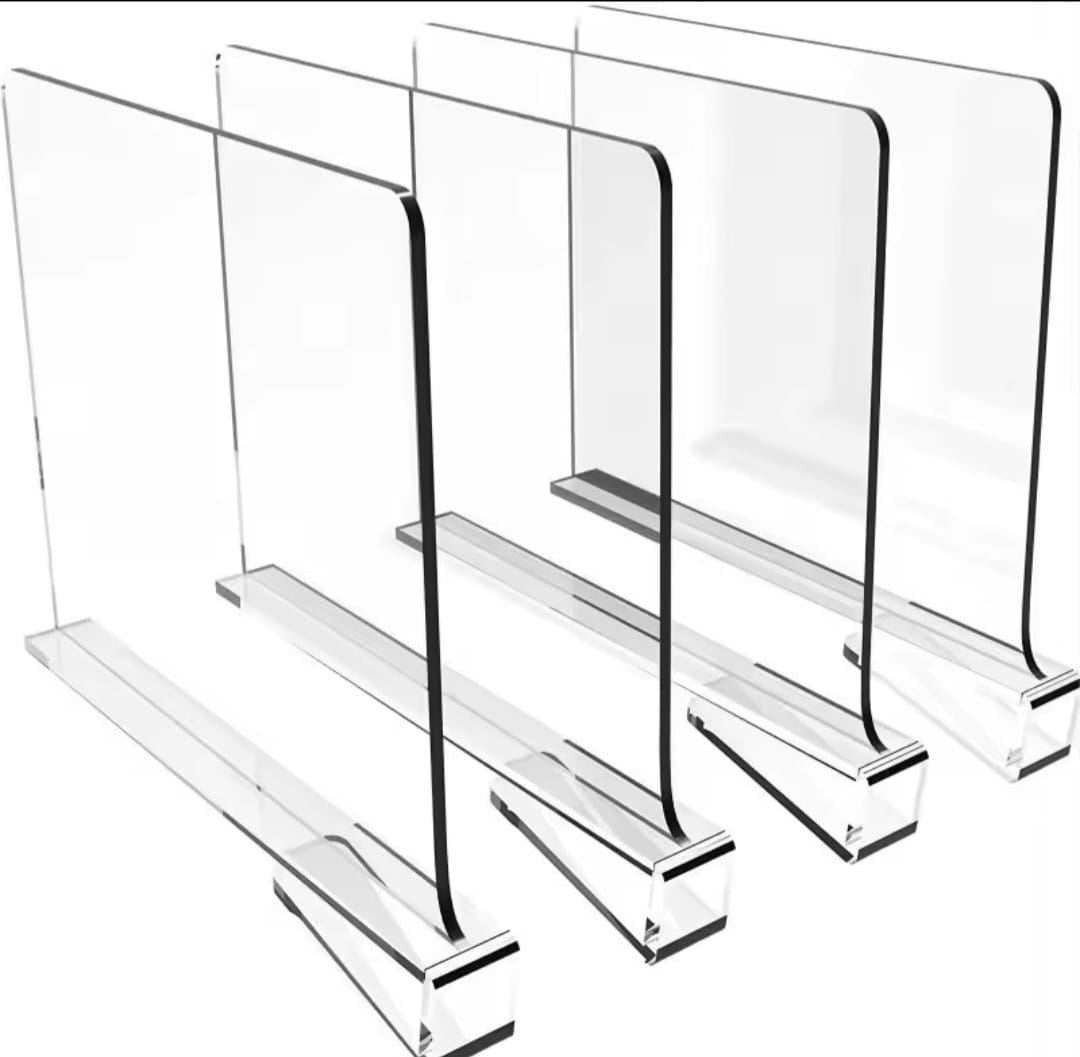 Acrylic Closet Jeans Dividers / Wardrobe Organizer