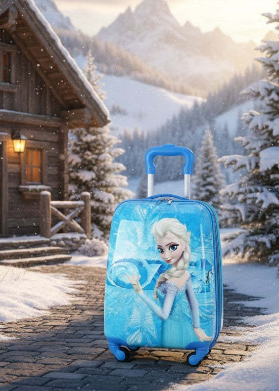 Cartoon Themed Kids Trolley Bag – 18 Inch