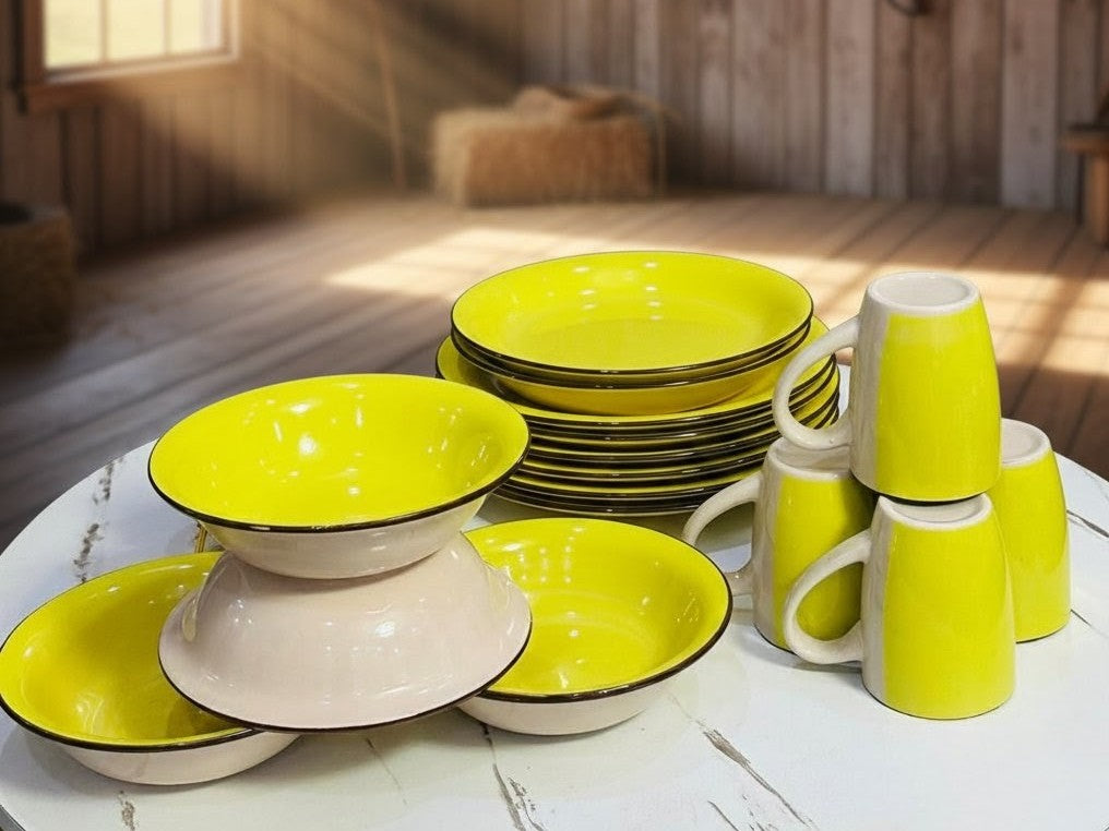 16Pc Ceramic Dinner Set