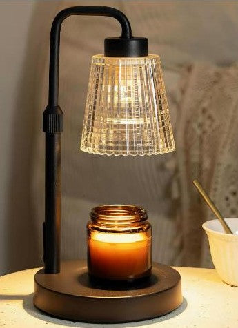 Metal electric candle warmer for bedroom, living room, and office use