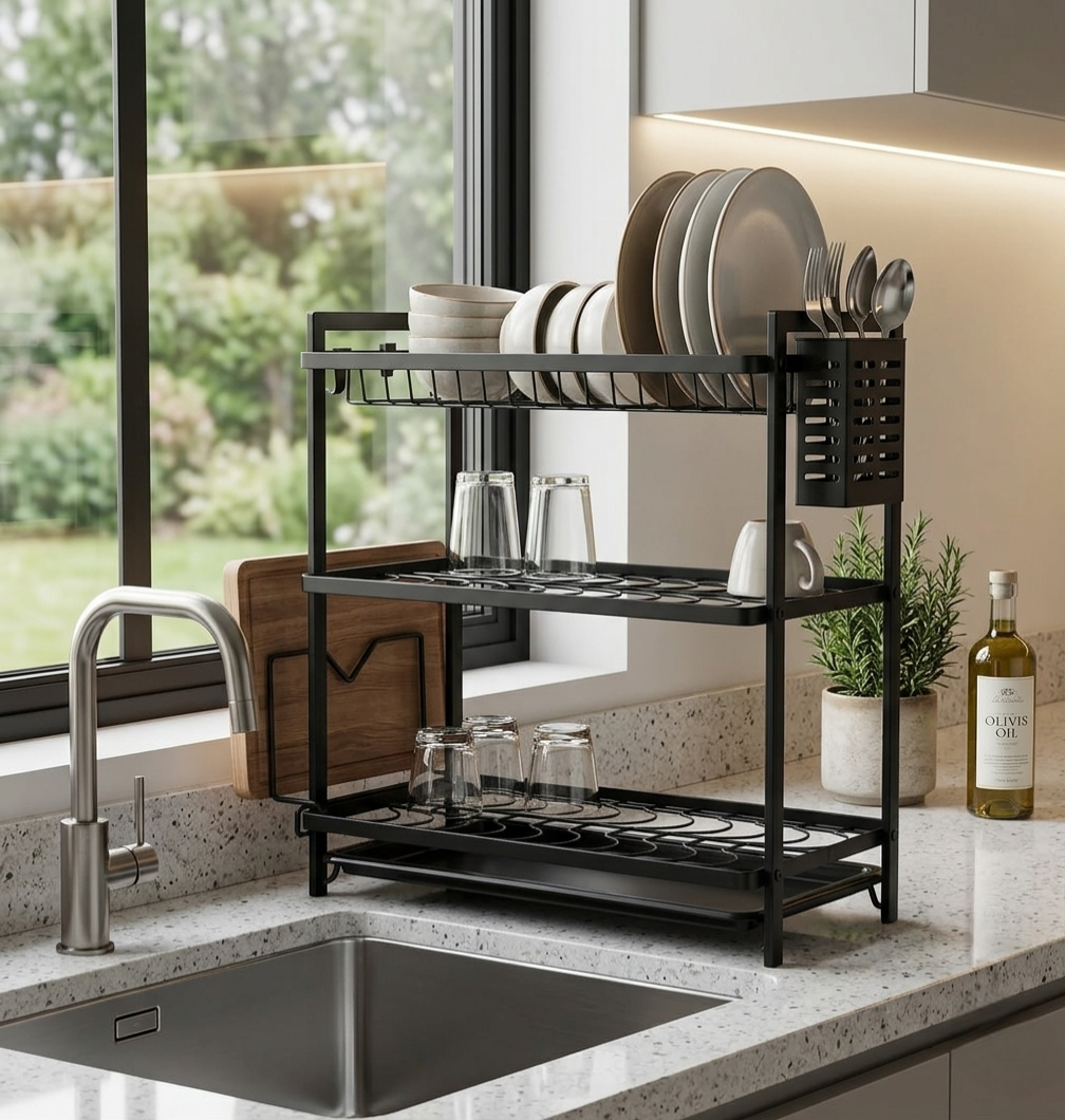 3 Layer Dish Rack