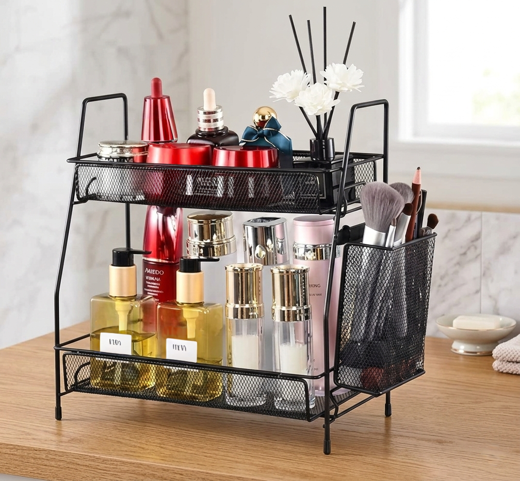 Countertop Organizer For Bathroom And Kitchen