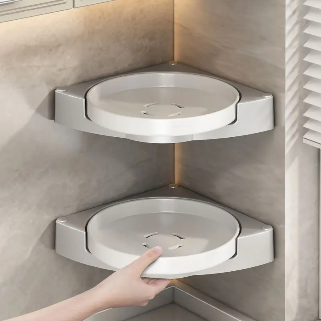 360° Rotating Bathroom Organizer