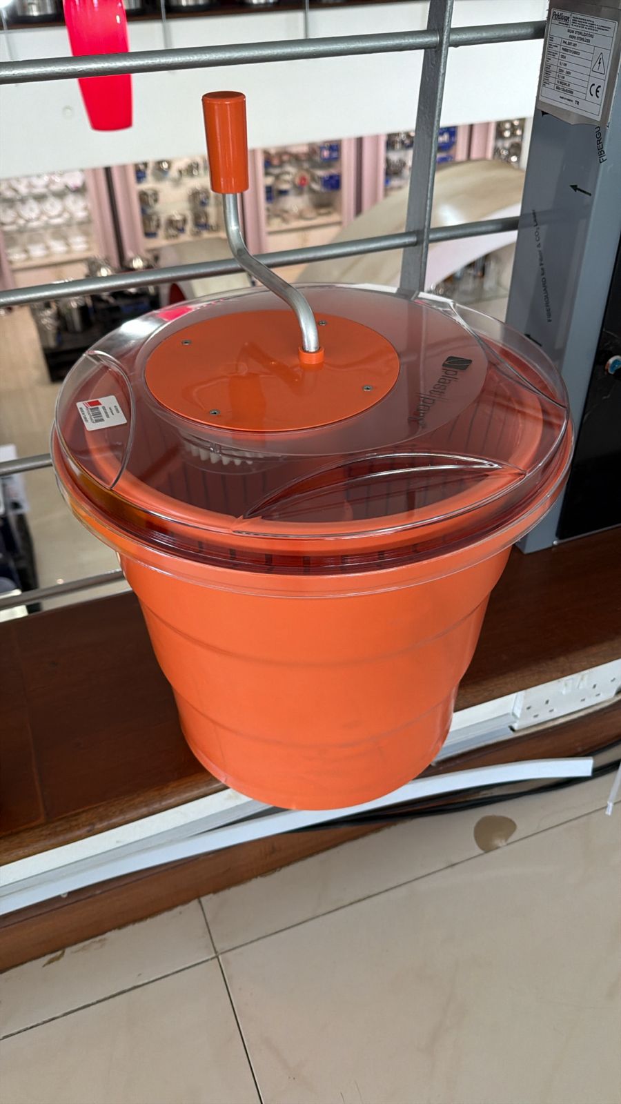 20 Litres Commercial Grade Manual Salad Spinner