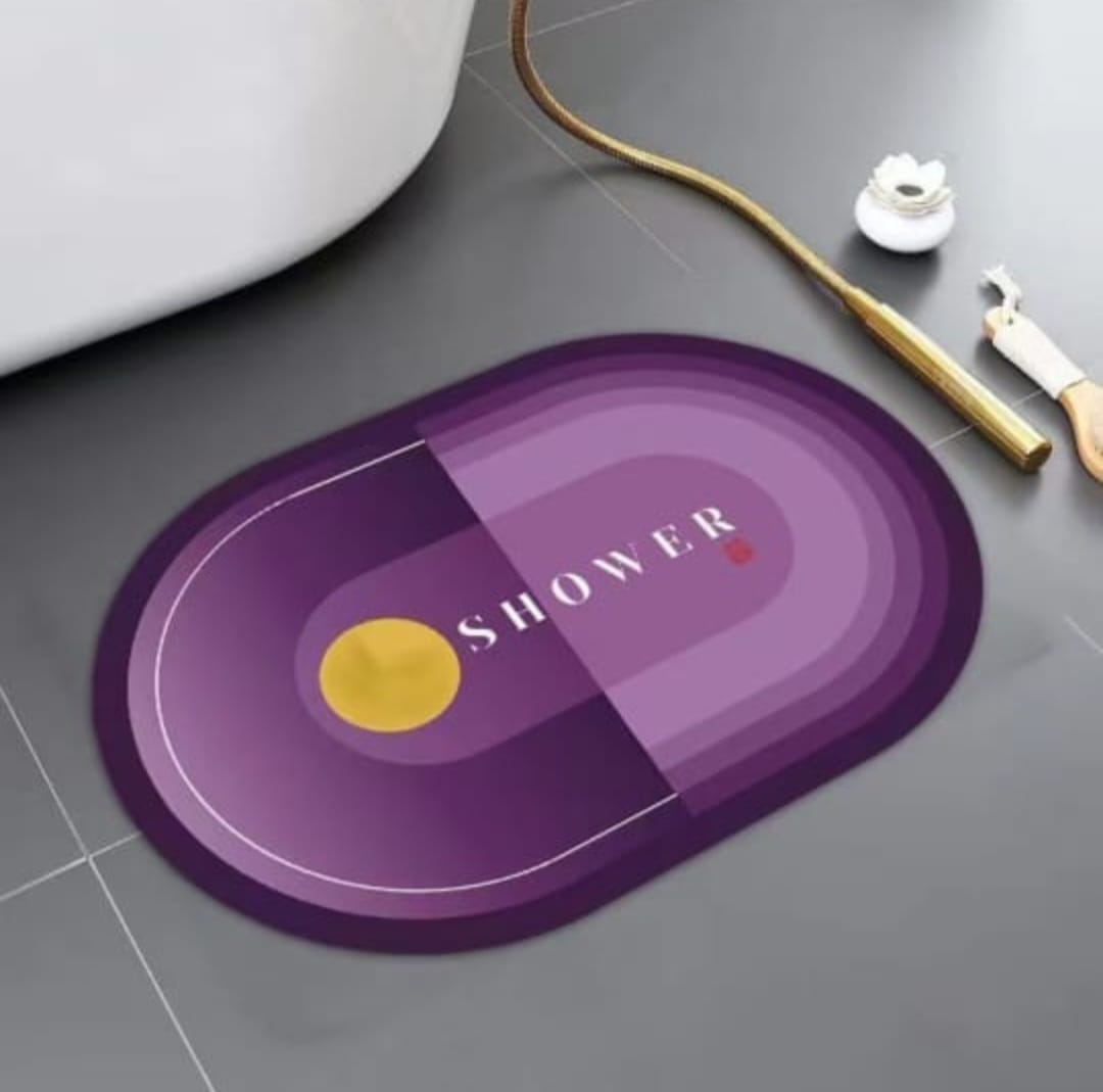 Oval And Rectangular Anti-Slip Bathroom Mats