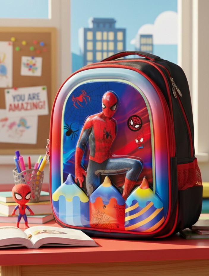 Cartoon Themed School Backpack