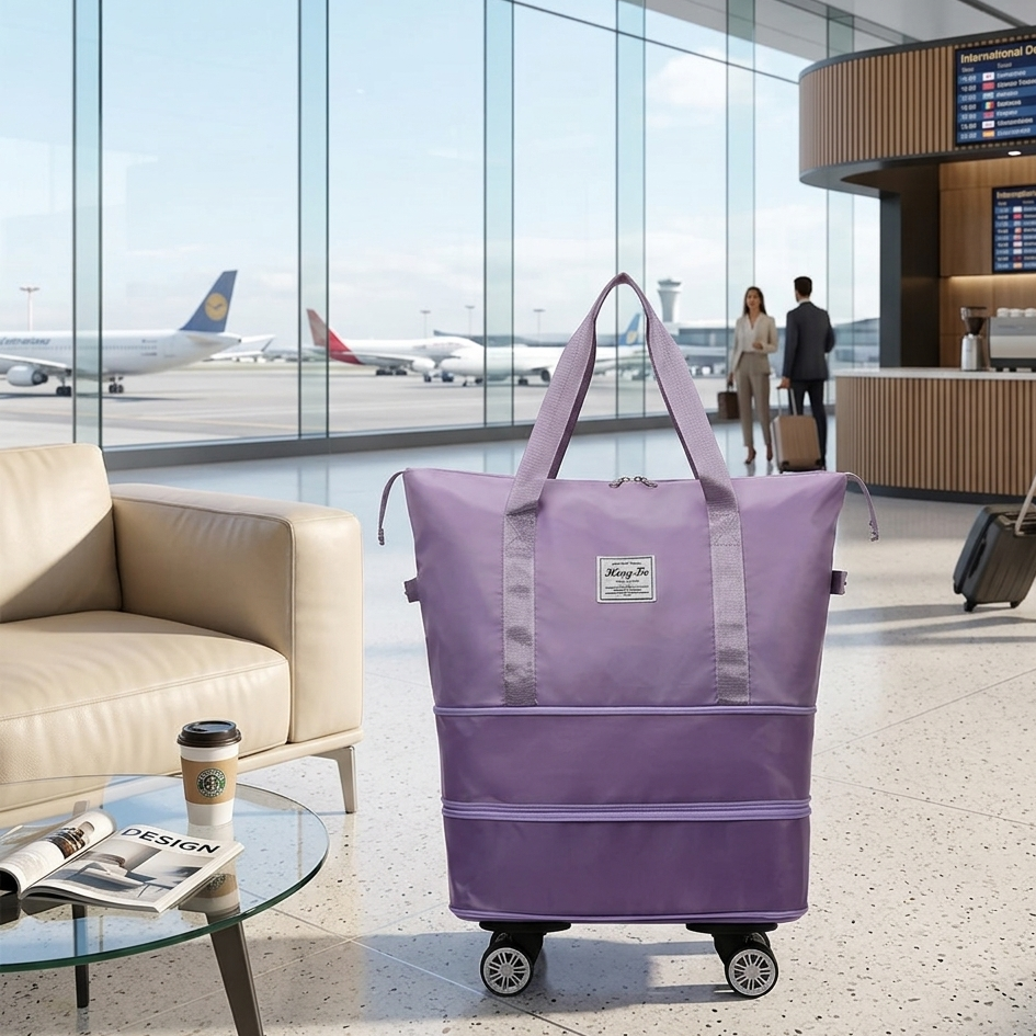 Foldable Travel Bag With Wheels