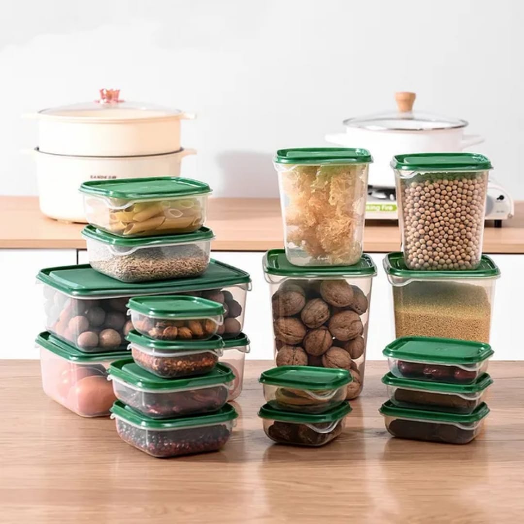 17Pc Crisper Storage Set