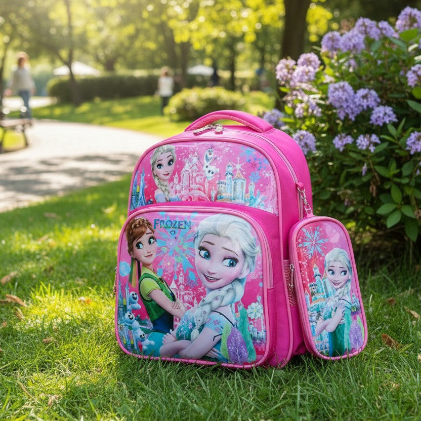 Waterproof School Backpack with Pencil Pouch