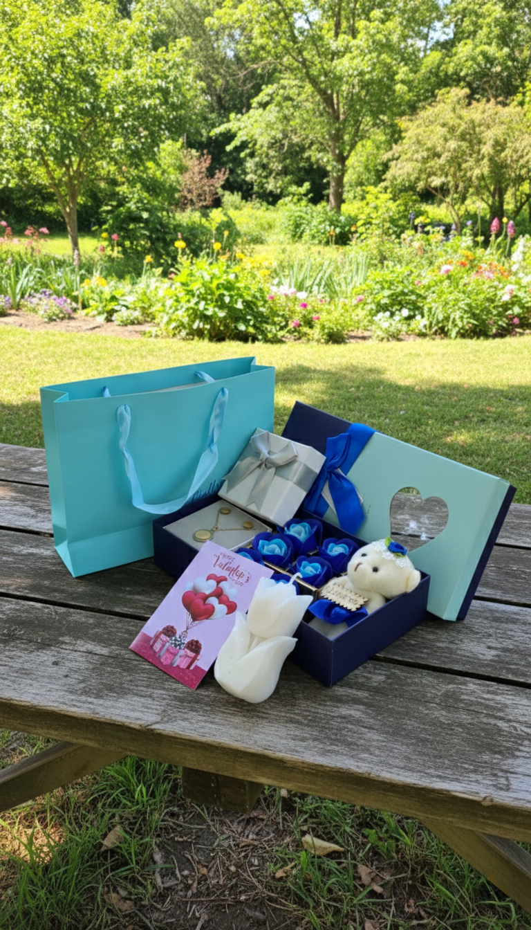 Ladies Candle & Jewellery Gift Set