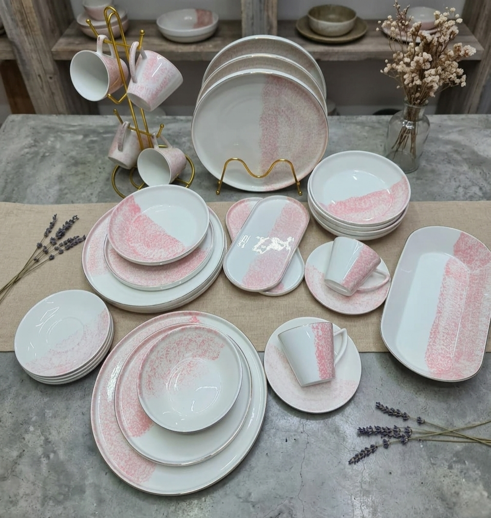 39Pieces Double Glaze Dinner Set
