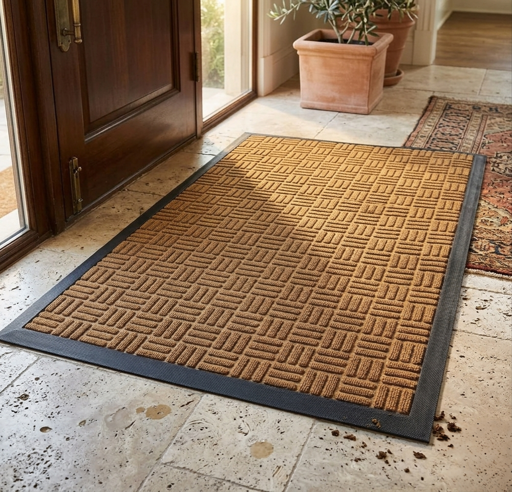 Non-Slip Rubber Doormat – 46×76 cm
