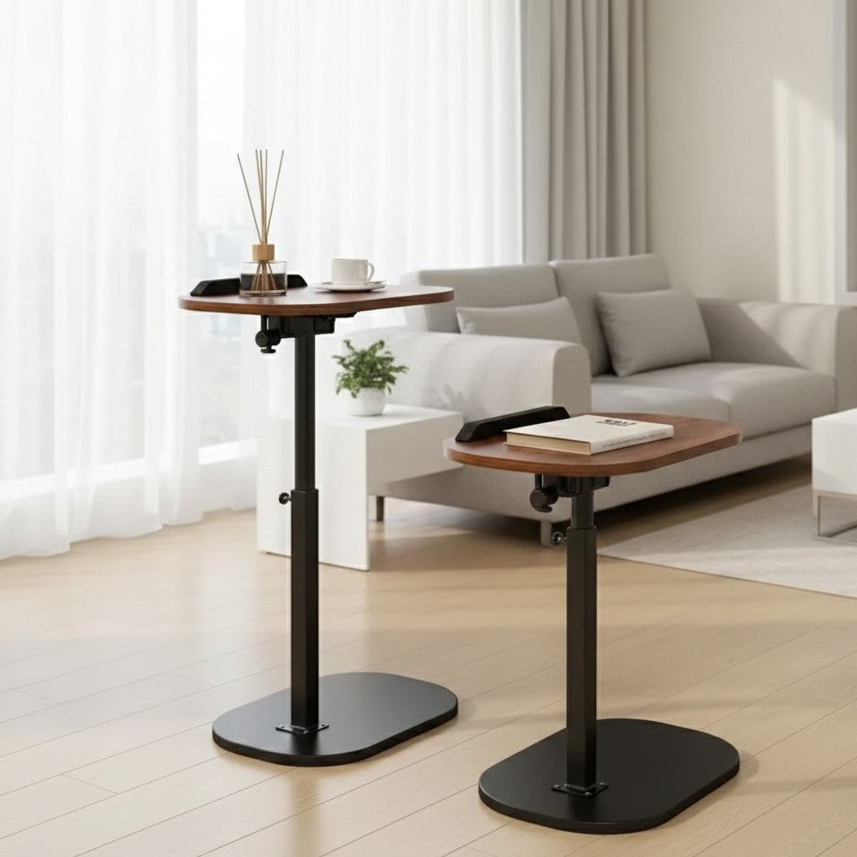 Adjustable Wooden Laptop And Coffee Table